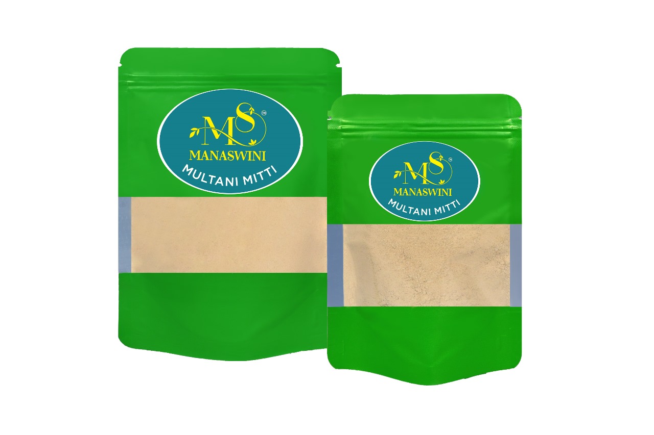 Manaswini Multani Mitti Combo Pack (100gm + 200gm) - Image 2