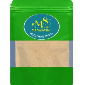 Manaswini Multani Mitti Combo Pack (100gm + 200gm)